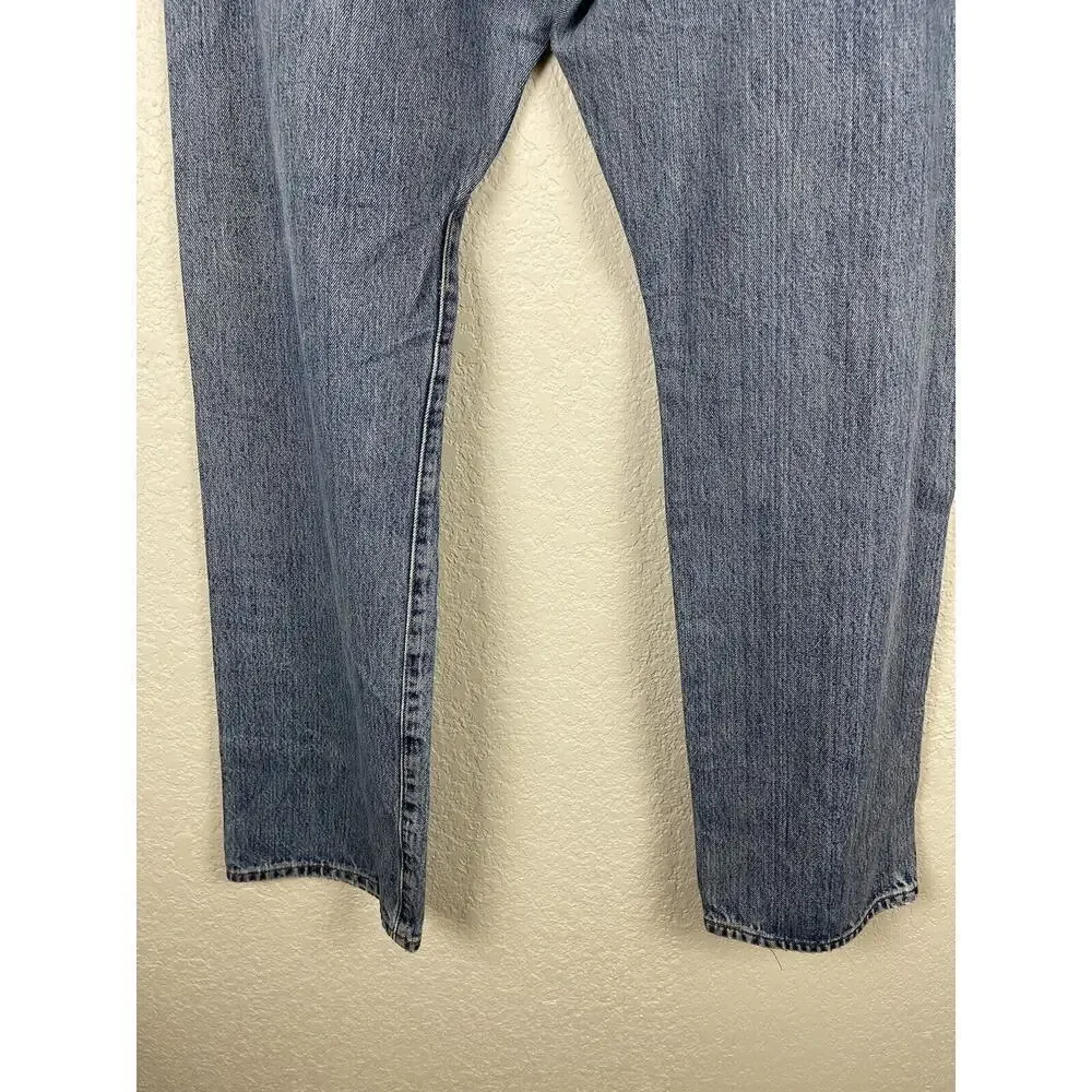 Vintage Levi's 501‎ Button Fly Mens Jeans Size 36x32 Medium Wash Made In Haiti